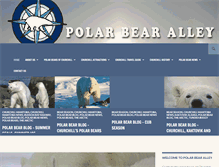 Tablet Screenshot of polarbearalley.com